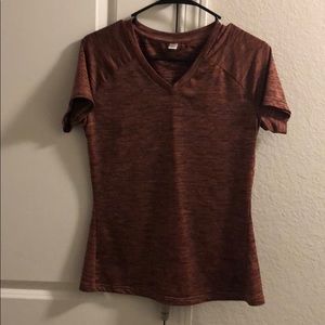 Adidas women’s size medium red/black tee
